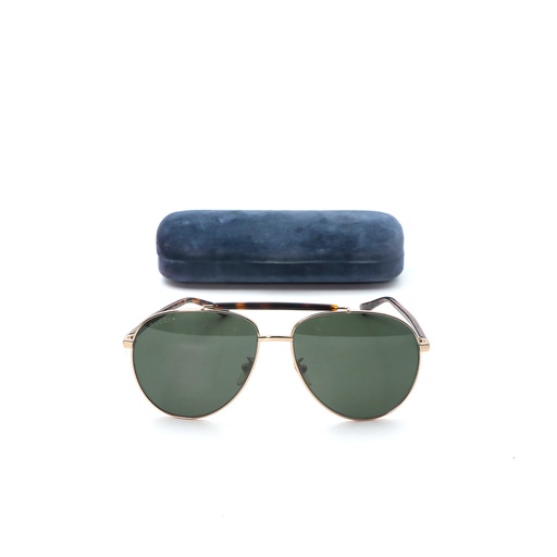 Gucci GG0014S, Lens Width:60, Bridge Width:15, Made In Italy  + Cover Case