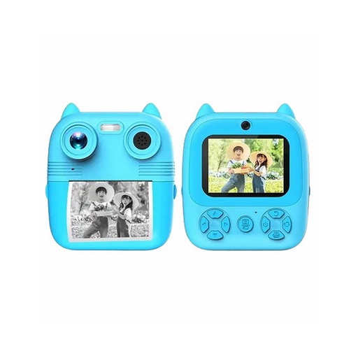 Print Camera Childrens Time, D8 Printing Camera , Print Camera Childrens Time, For 6+ Age Blue