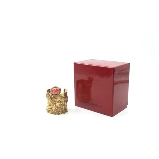 Yves Saint Laurent YSL Cuff Bracelet, Size: S