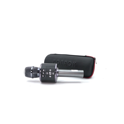 Bonadk Bluetooth Wireless Karaoke Microphone With Led Lights