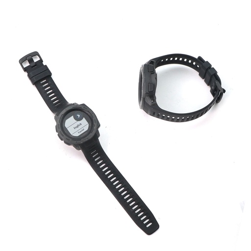 Garmin Instinct , Rugged Outdoor Watch With GPS , Features Glonass And Glilio, Heart Rate ** No Charger **