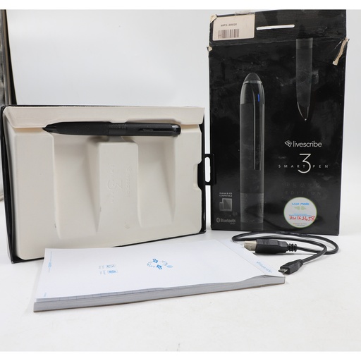 Livescribe 3 Smartpen Black Edition Smart Pen