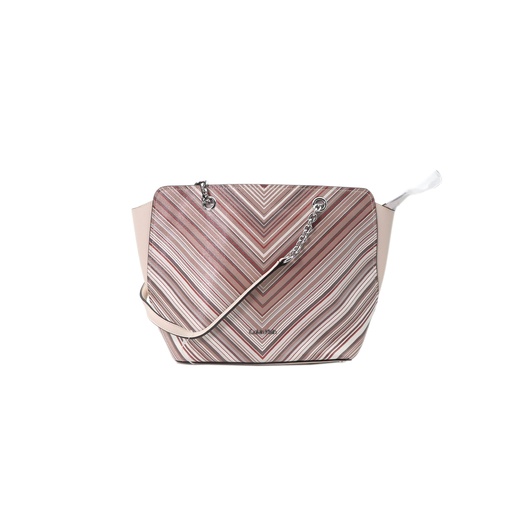 Calvin Klein Hailey Micro Pebble Top Zip Chain Tote