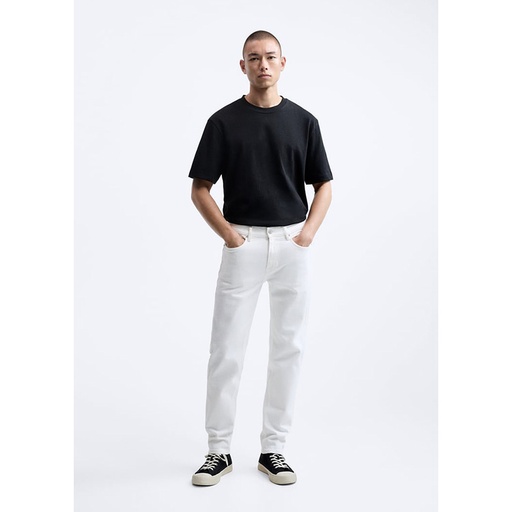 Zara 05575 Slim Fit , Mid Waist Thigh Tapered Leg Size: 42  ** Discounted