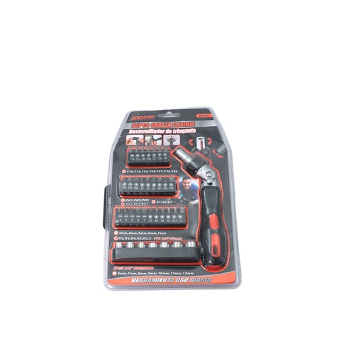 35 Pcs Caveza Flexible Multi Heads