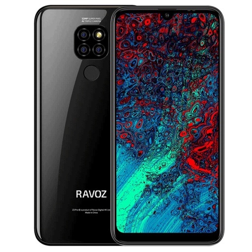 Ravoz Z3 Pro 3GB RAM 64GB Storage 4G LTE - Classic Black