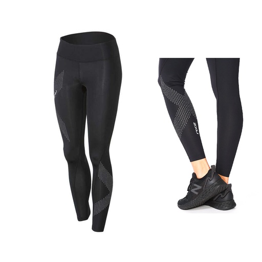2XU Motion Mid-Rise Compression Tights WA2864B Size - XS Colour Black