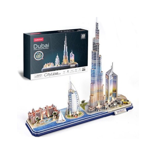 Cubicfun Dubai Cityline Architecture Model