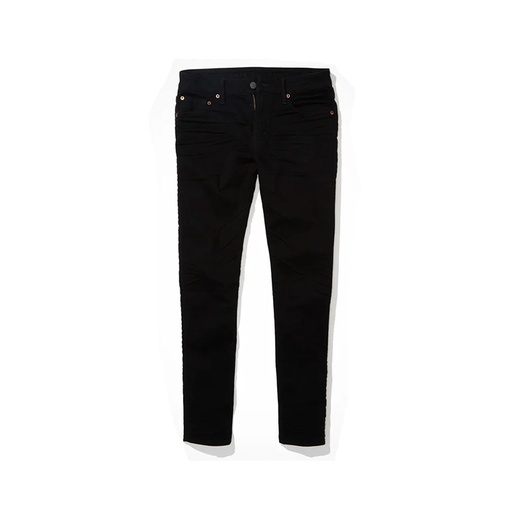 ** Discount **American Eagle, Airflex +, Athletic Skinny - Proper Black-