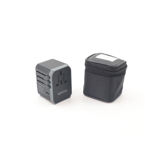 EPICKA Universal Travel Adapter, International Power Plug AdapterAll-in-One
