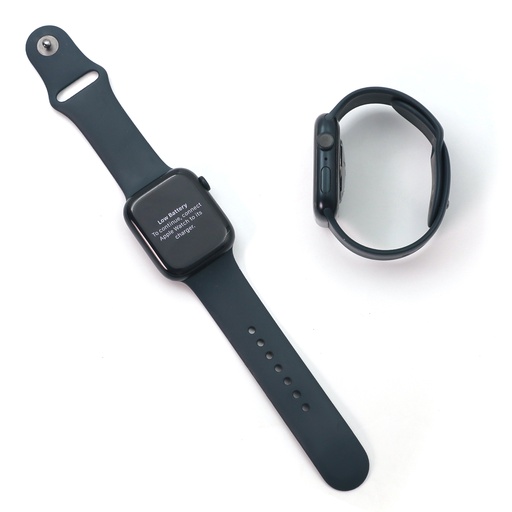 Apple Watch Series 8 GPS, 45 mm Midnight Aluminum Case With Sport Band