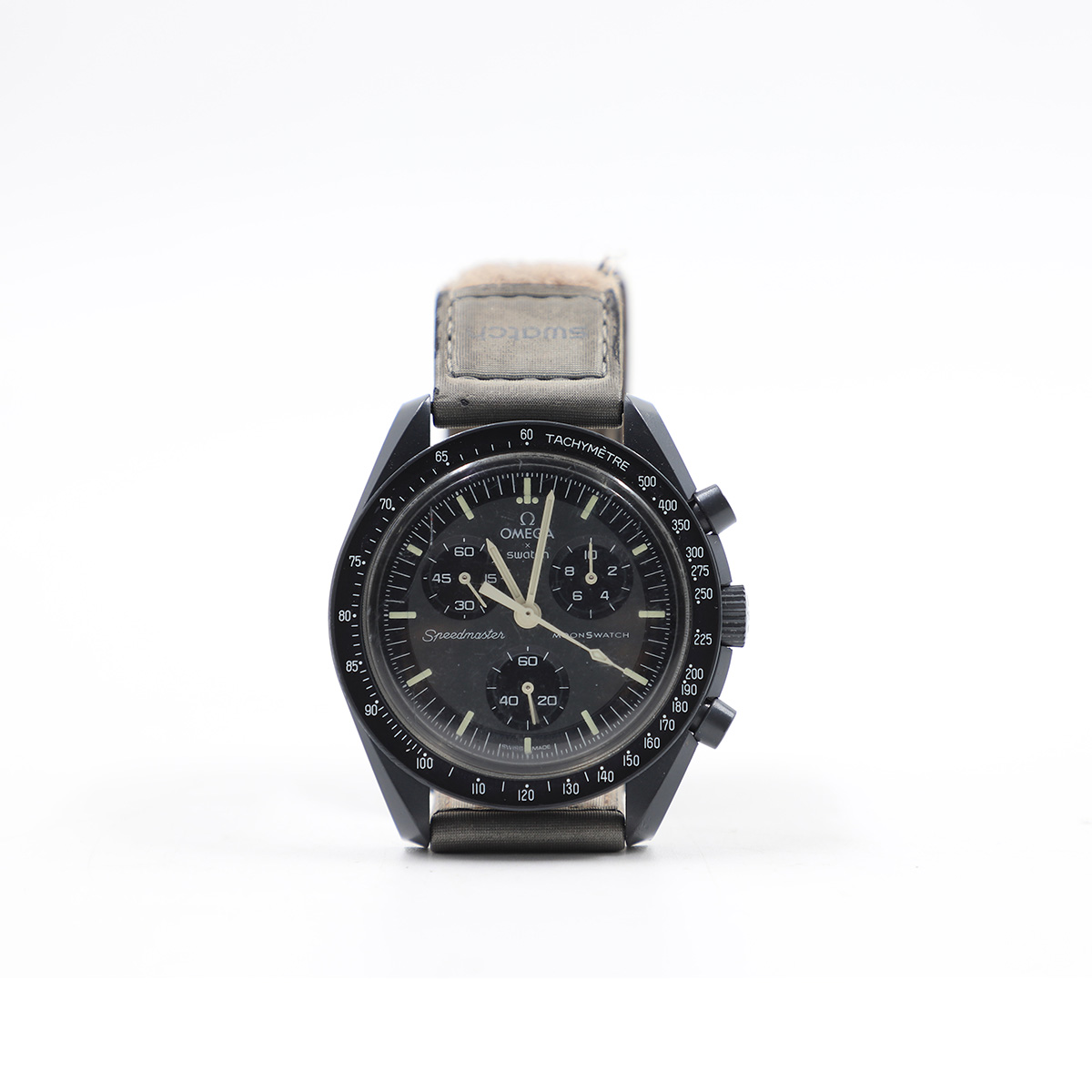 Auction For Omega Watch Mission To Mercury Designe Patented, Four Jewels ** Has A Mid Size Crack on the left **