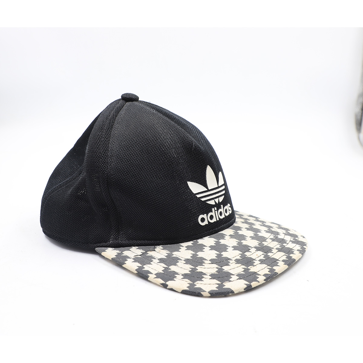 Auction For Adidas AJB8711 Black And White Hat