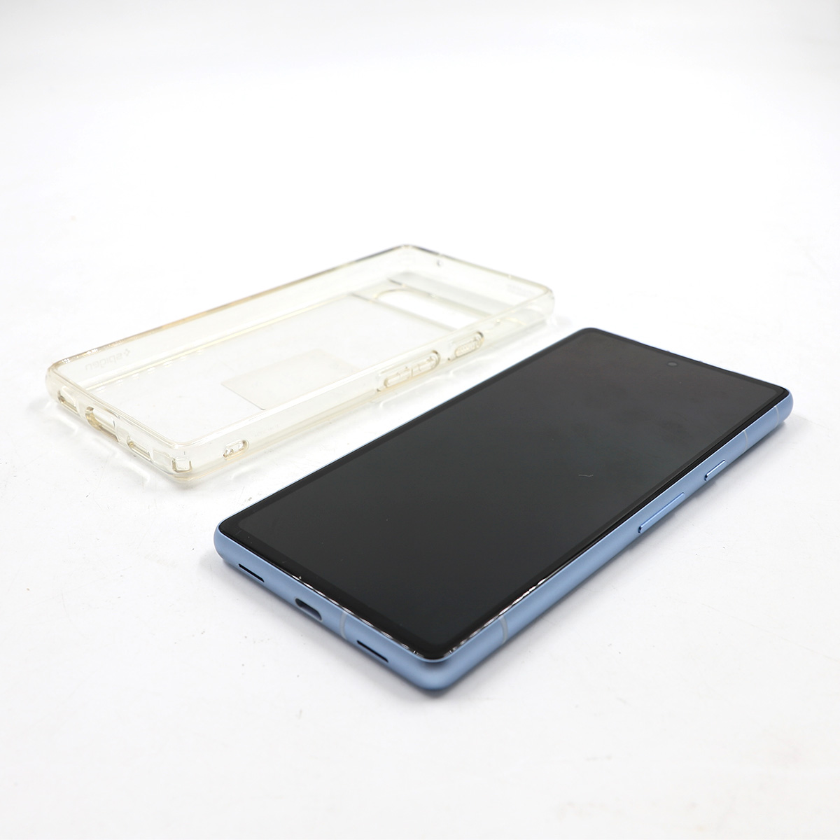 Auction For Google Pixel 7A 128 gb , 8Gb SkyBlue + Cover