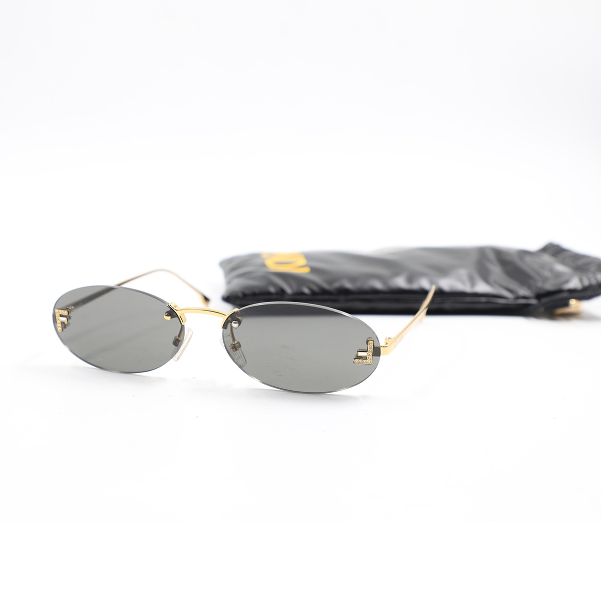 Auction For Fendi FE4075US , Lens Width:54, Bridge Width:15 135 *3 F