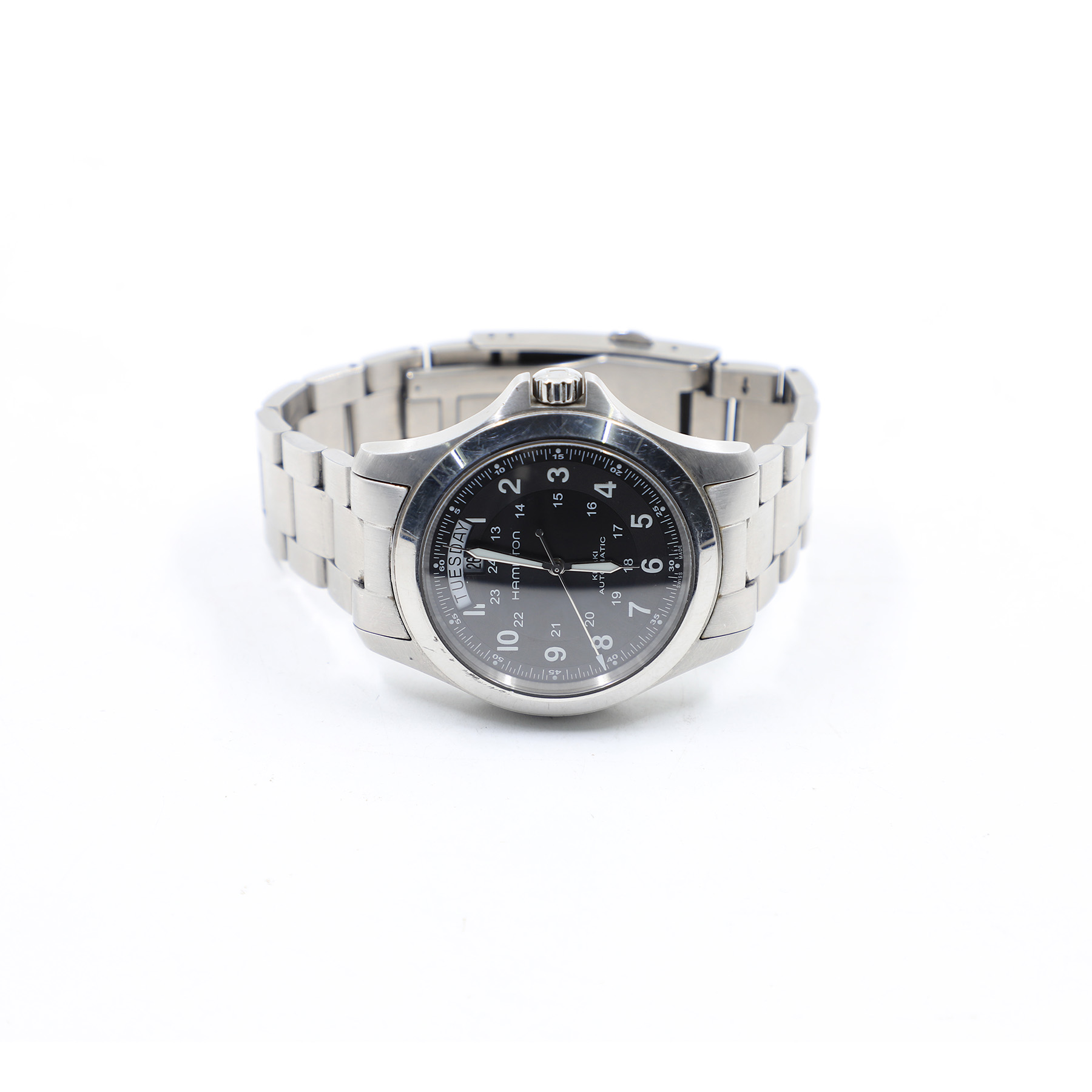 Auction For Hamilton Khaki Field King Auto Watch