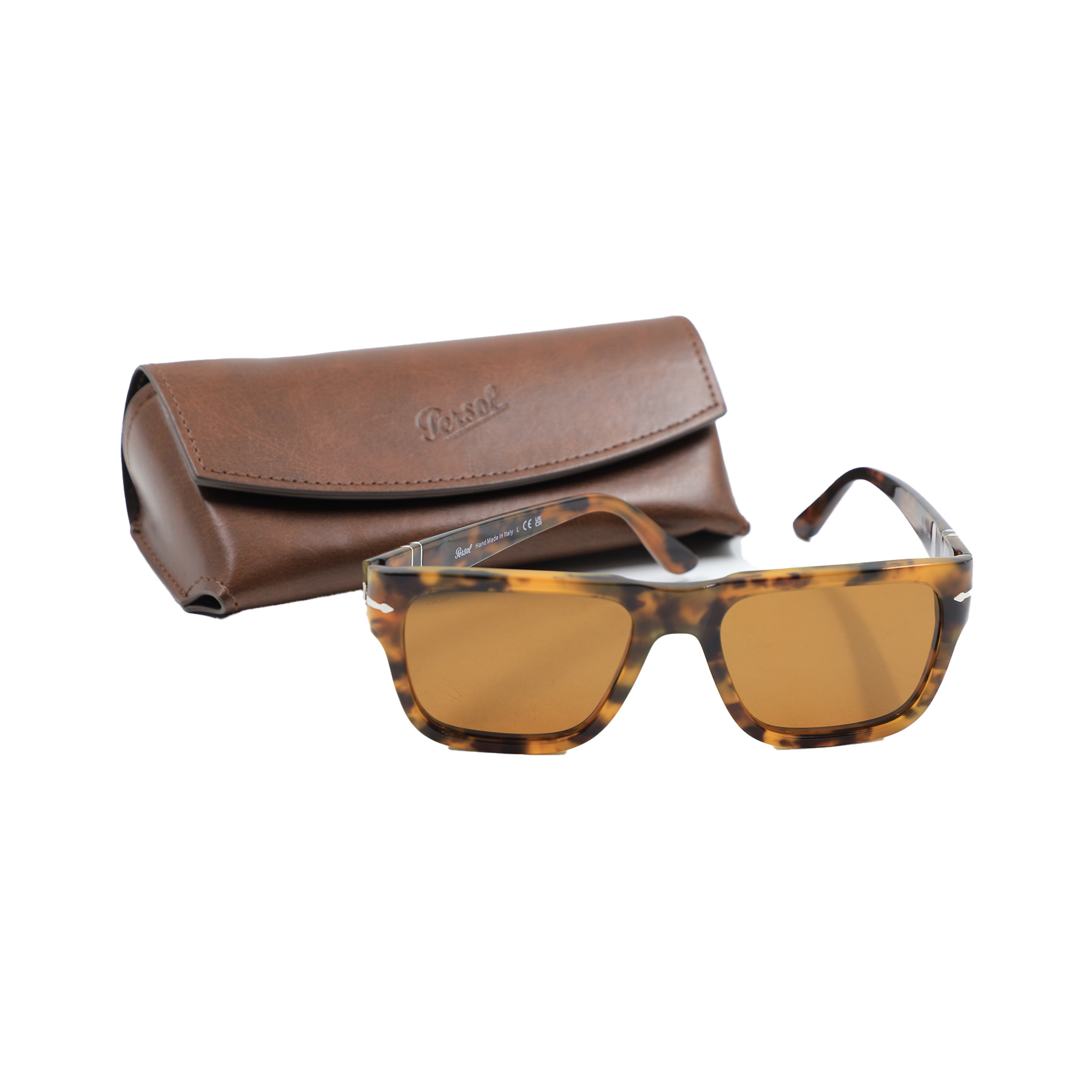 Auction For Persol Po3348S Square Sunglasses With :57, Bridge Width:20