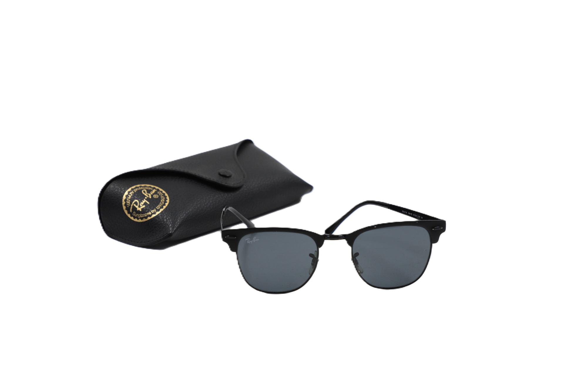 Auction For Sunglasses Ray-Ban Clubmaster Metal RB 3716 (186/R5)
