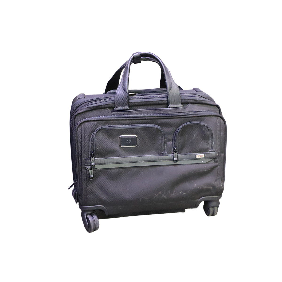 Auction For Tumi Alpha 3 Black SuitCase Cabine Luxury **Perfect For Documents & Item Holders **