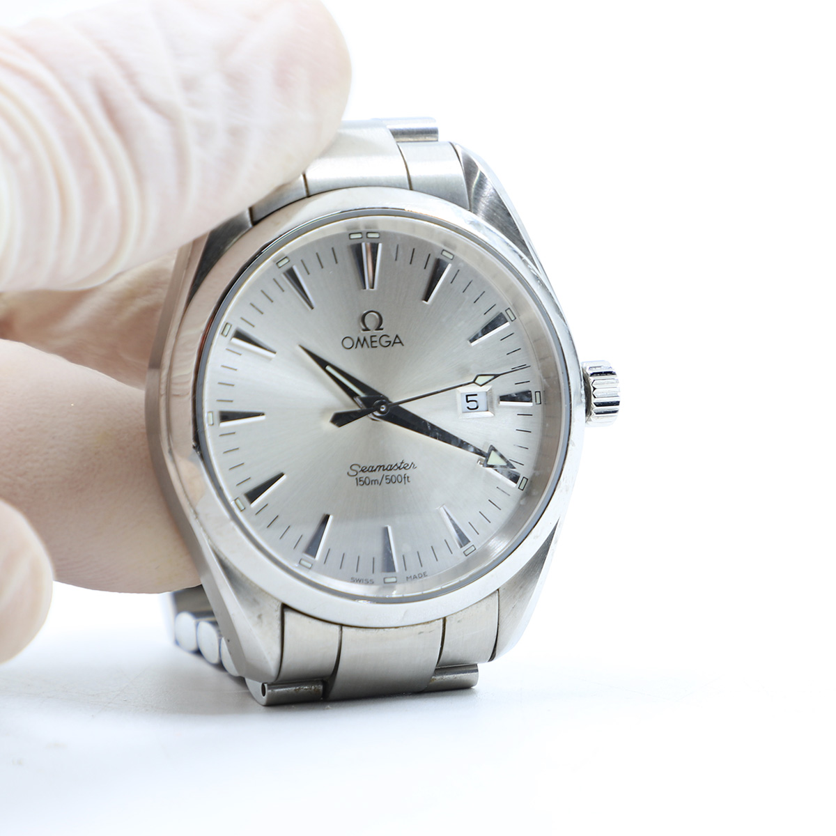 Auction For Omega Seamaster Aquaterra 150M ** Authentic