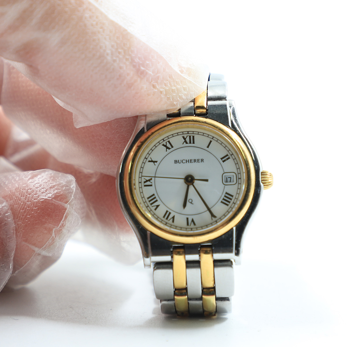 Auction For Bucherer Q 956.703 Swiss Made All Stainless Steel