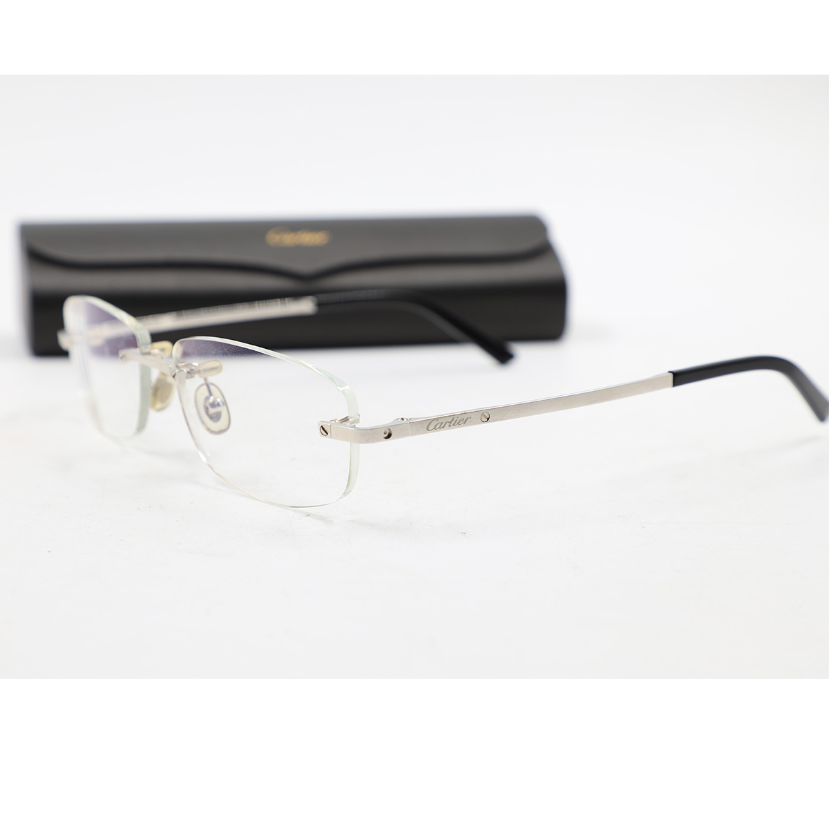 Auction For Cartier CT00860 002 Eyeglasses, Made in France Titanium ** Condition Unknown **
