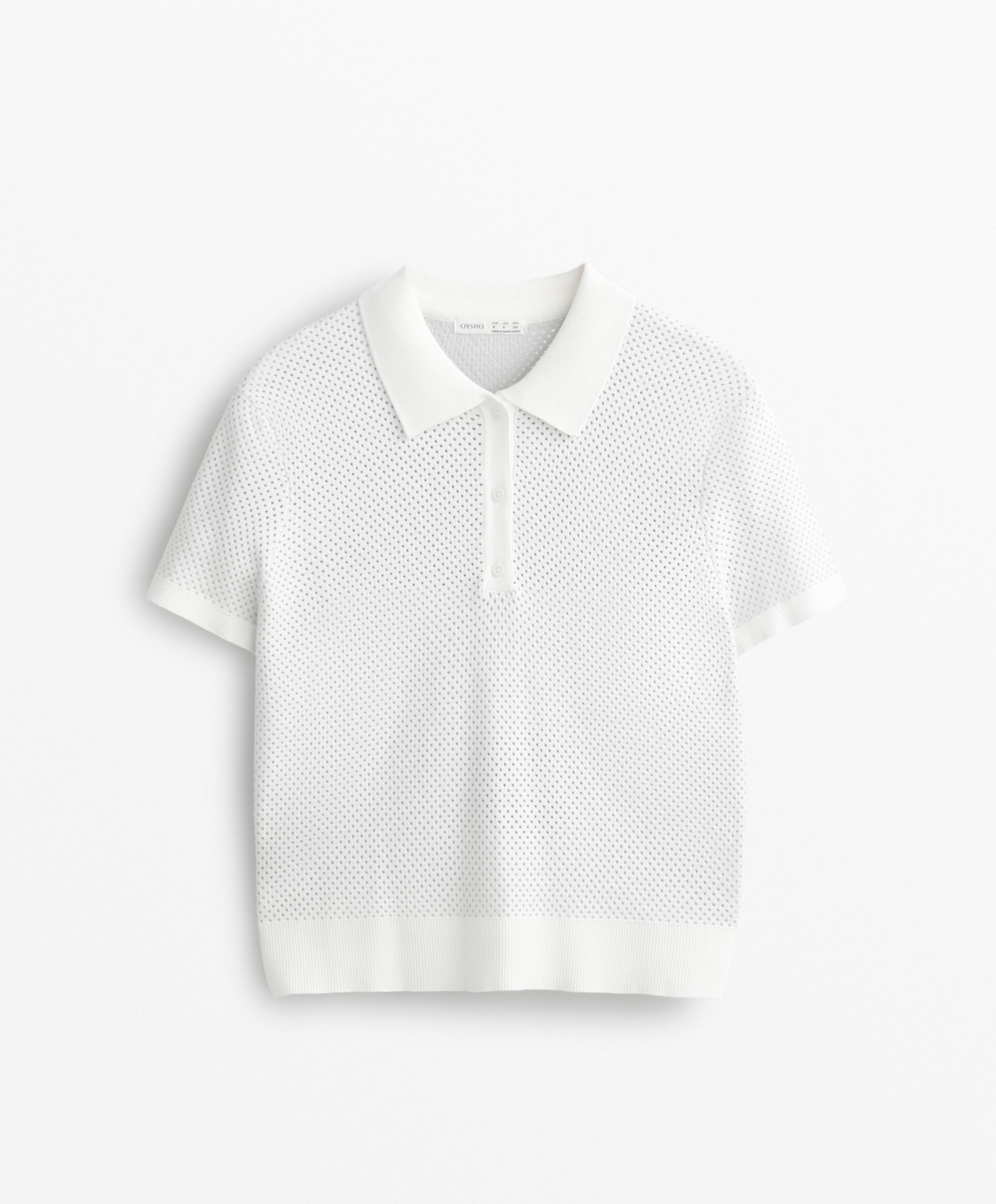 Auction For OySho Breathable White Shirt Size: S A0690