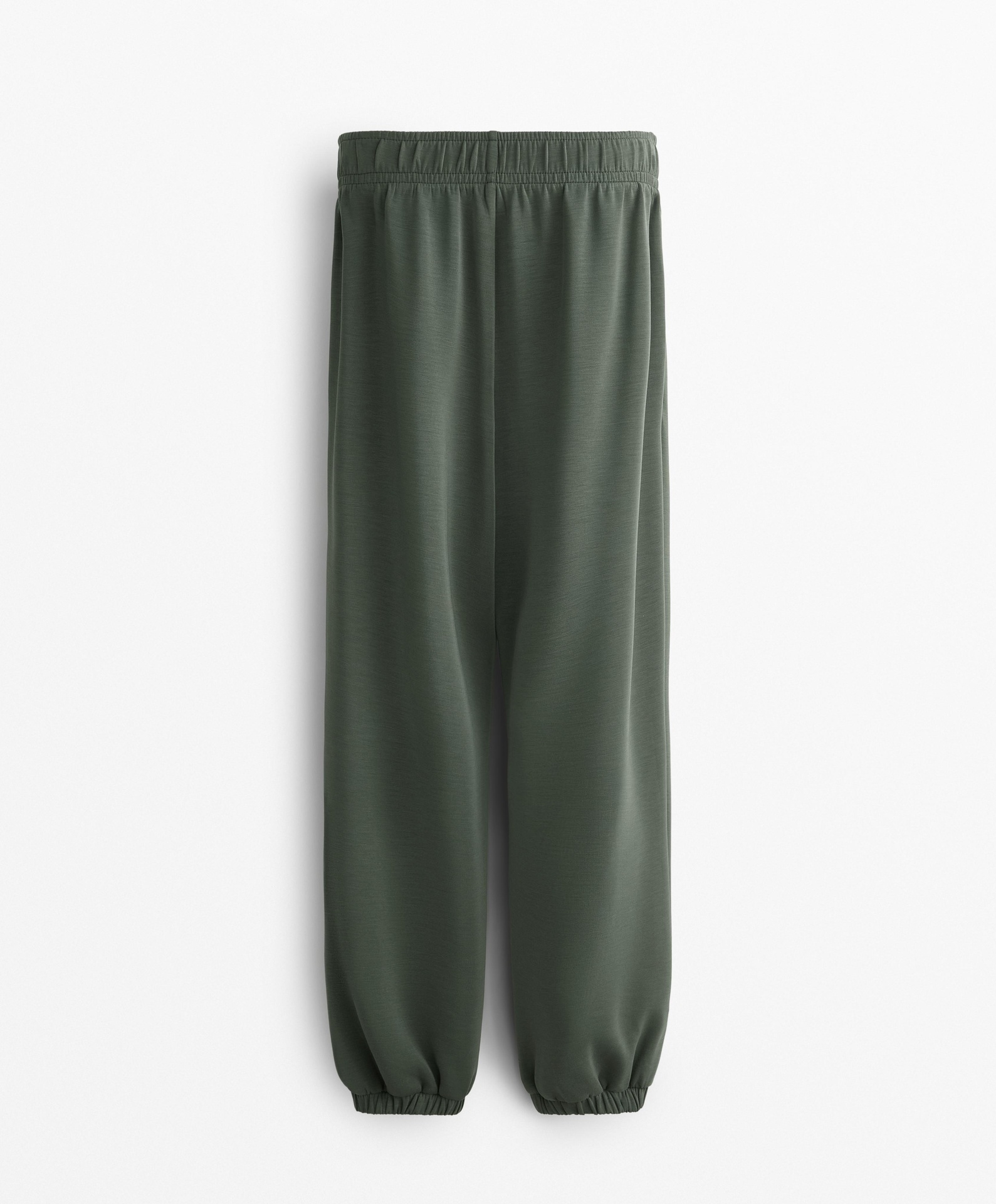 Auction For OySho Long wide  Green Casual  Pants Size: L, ART:1142