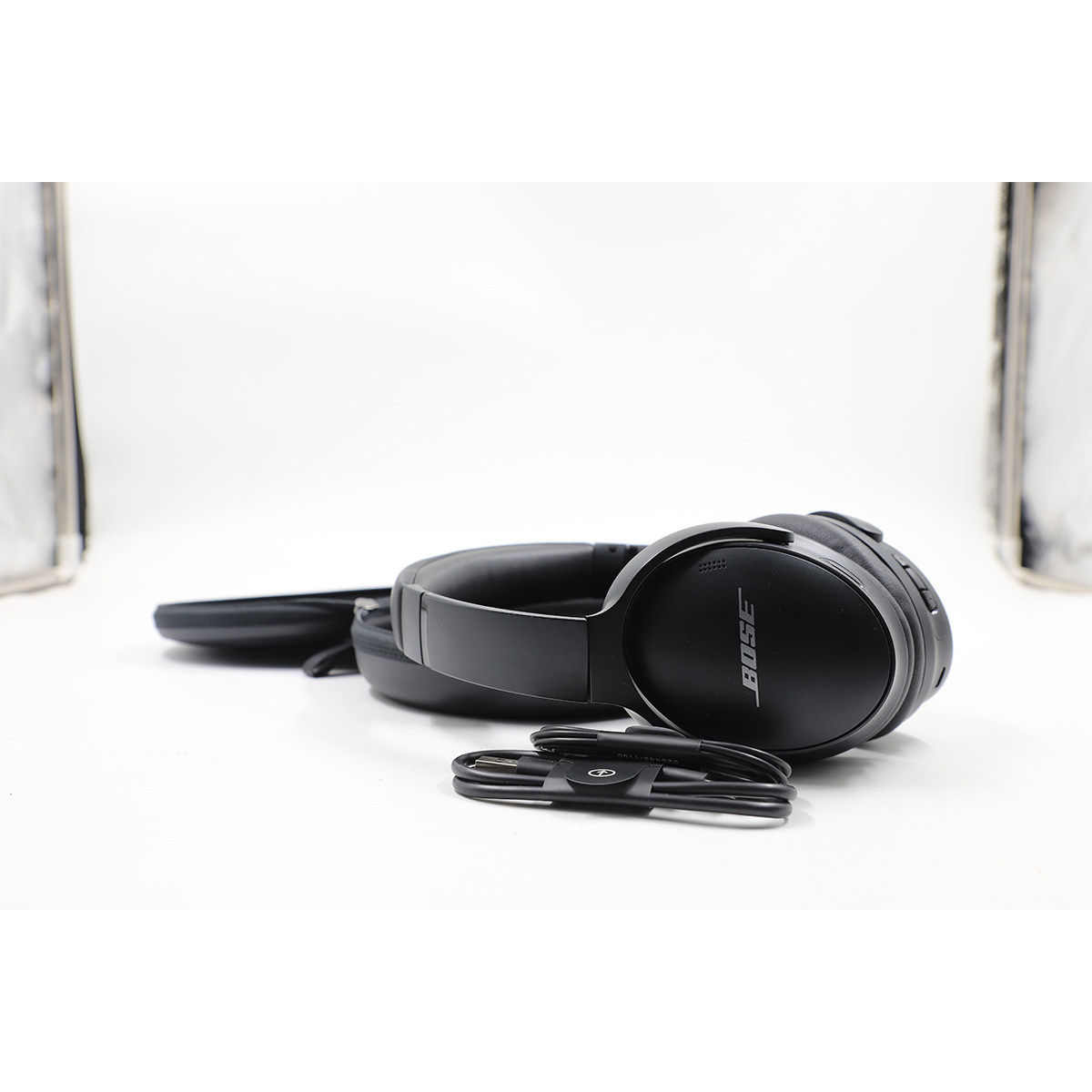 Auction For Bose QuietComfort QC45 Headset + Wire And Cover