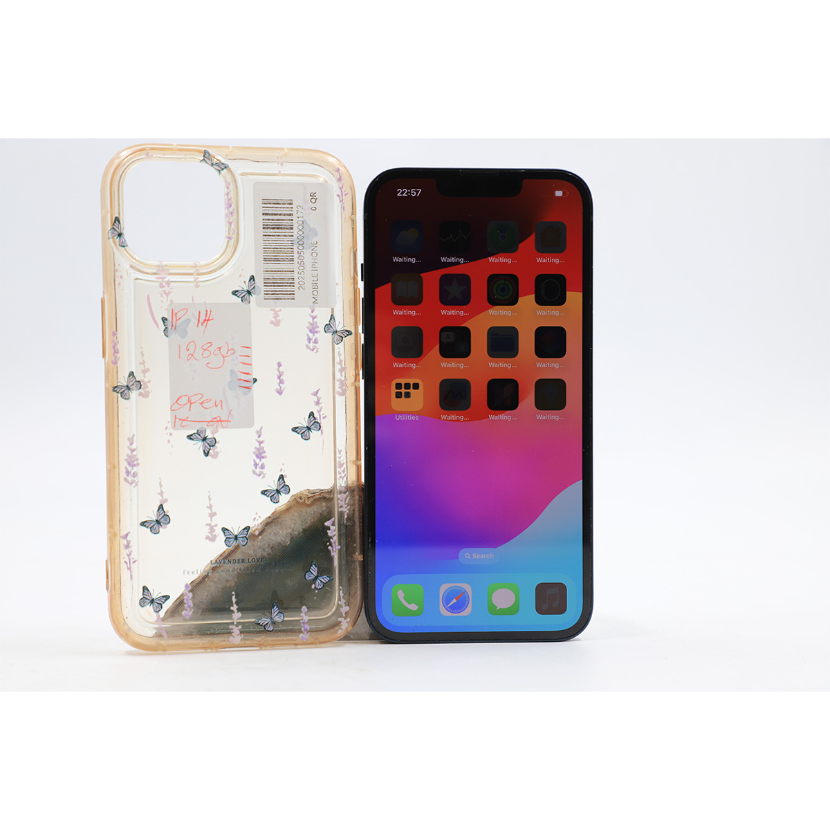 Auction For iPhone 14 128Gb + Cover 99% Battery