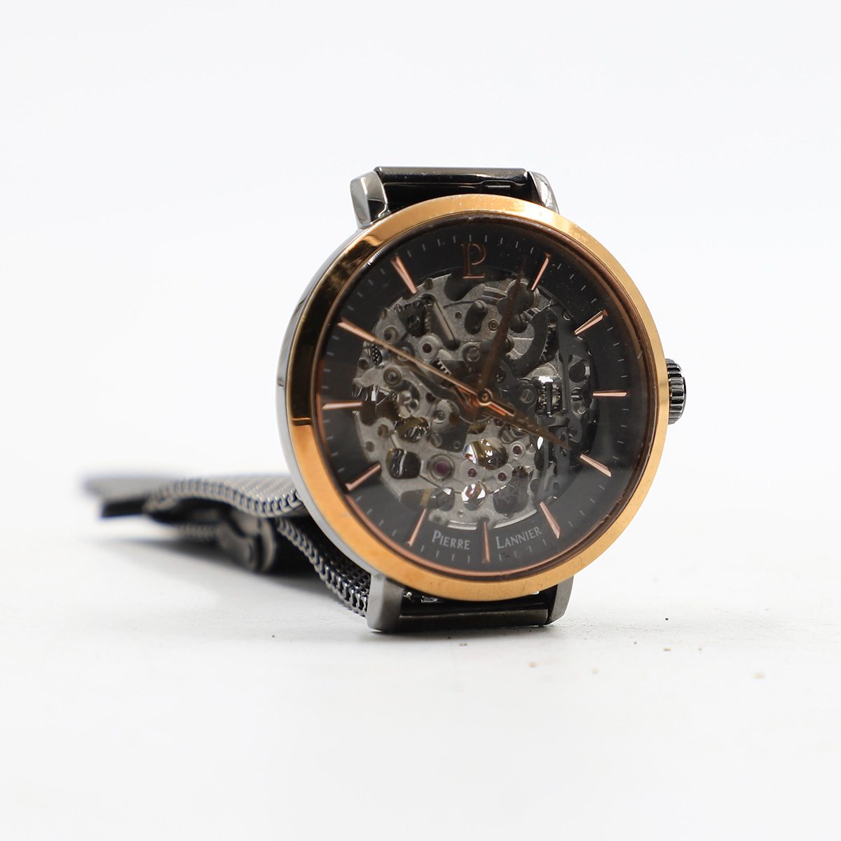 Auction For Pierre lannier 314c9 Automatic Skeleton Watch