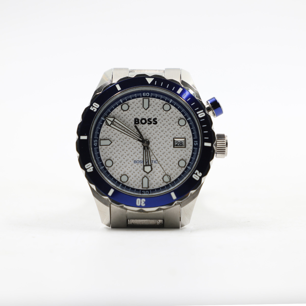 Auction For Boss Bossmatic  HB.547.1.27.4125, All Stainless Steel Hybrid Automatic