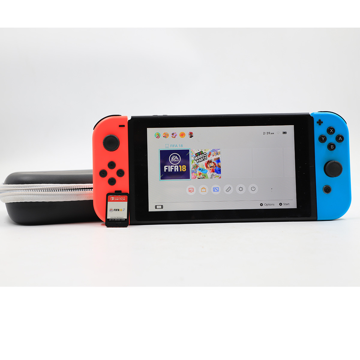 Auction For Nintendo Switch V2 + Game Fifa 18