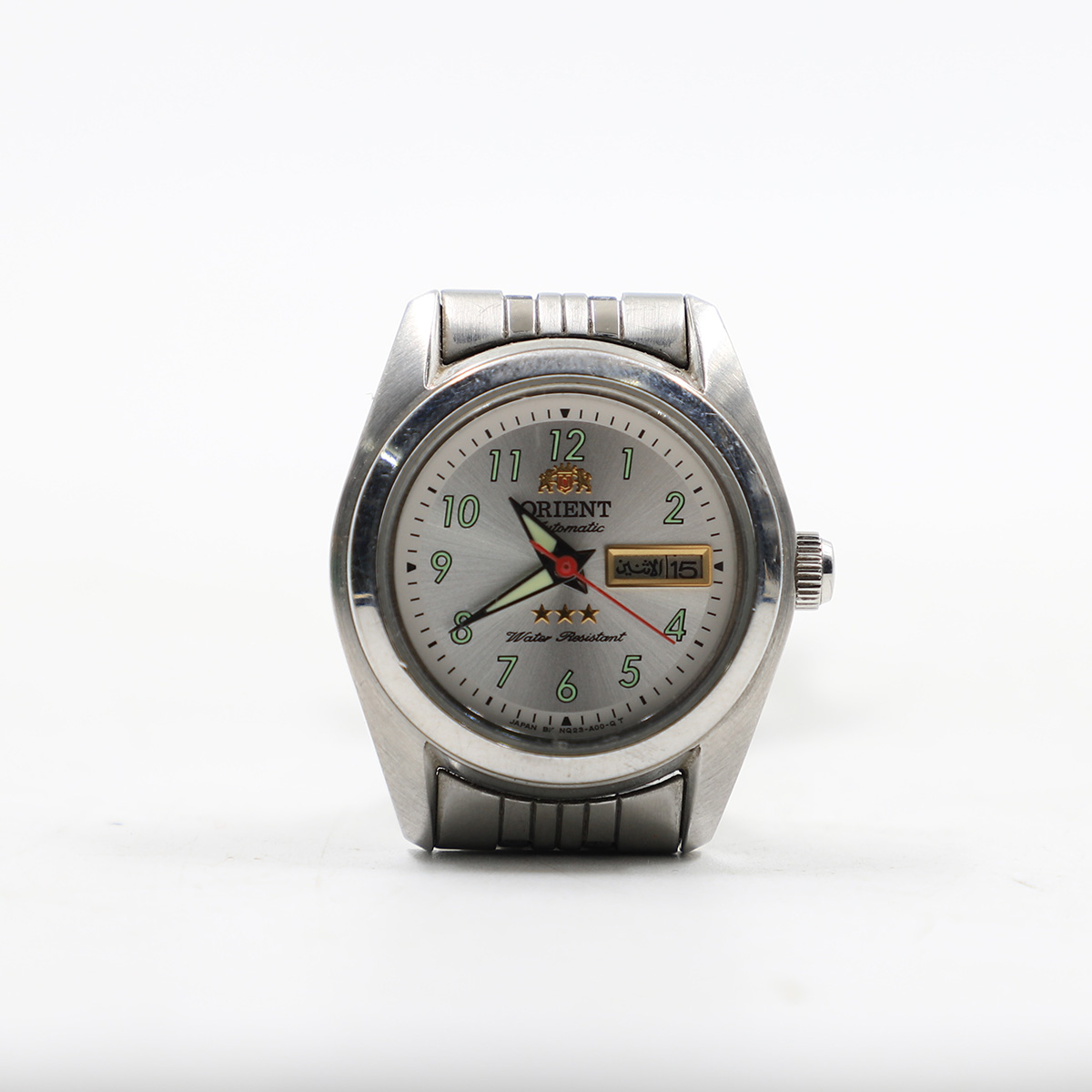 Auction For Orient Automatic 3 Star Arabic Water Resistant NQ23-Q0-B Ca