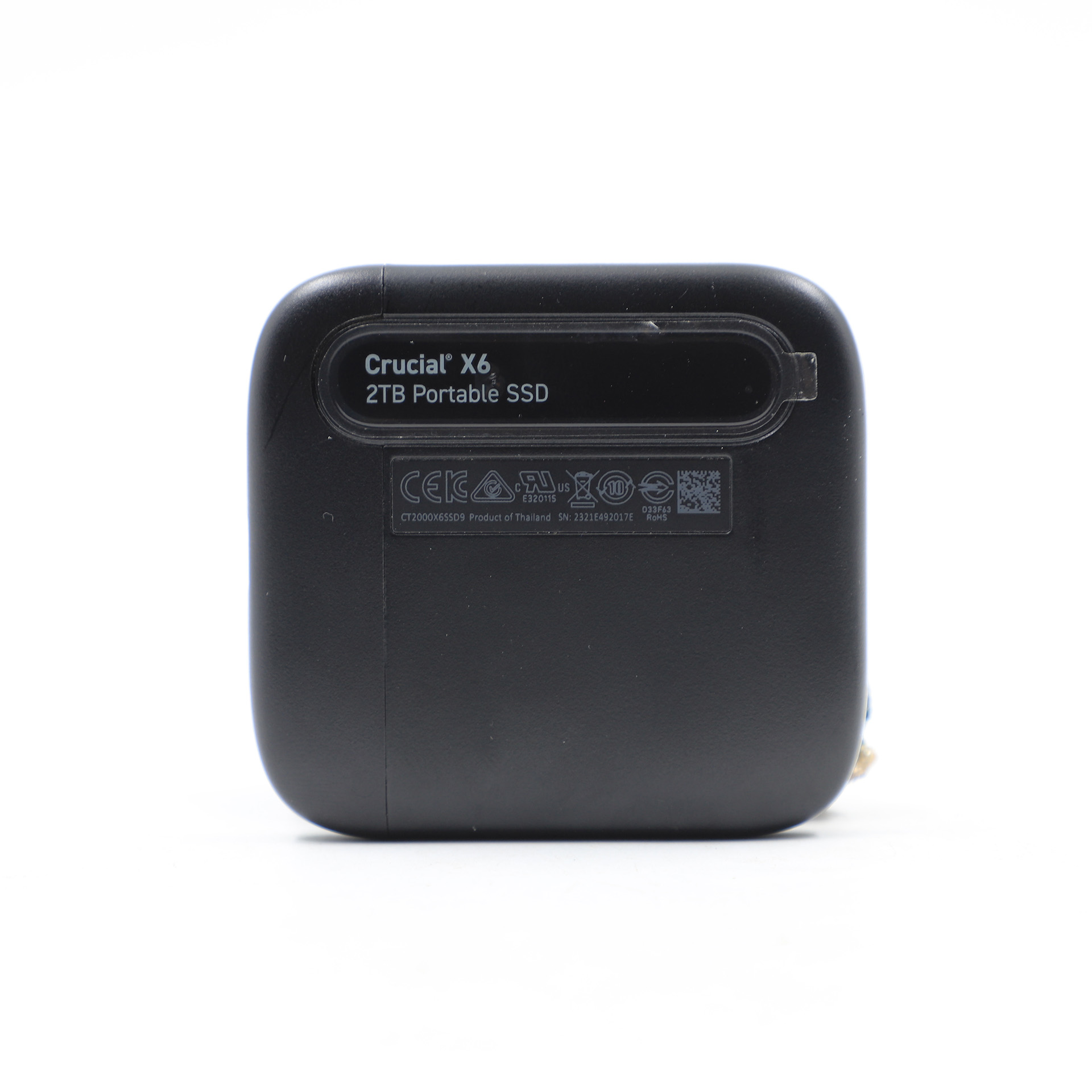 Auction For Crutial X6 2Tb Portable Mini SSD, Type-C