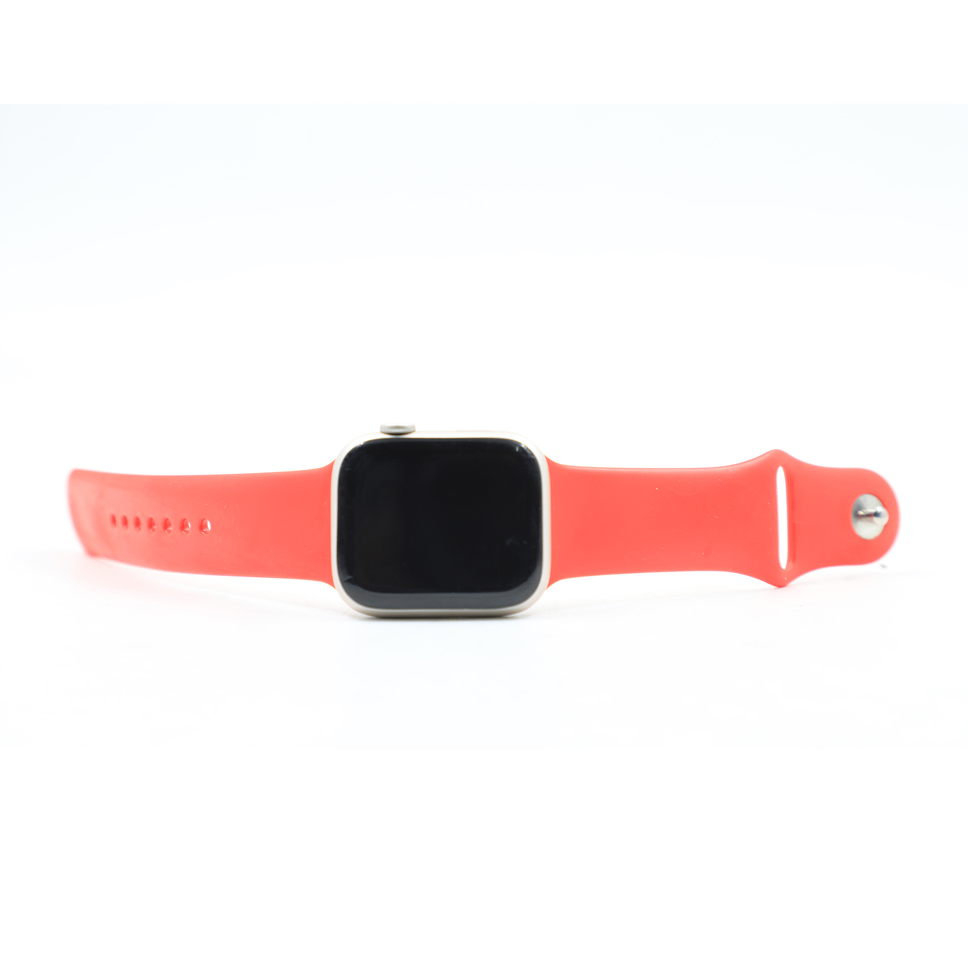 Auction For Apple Watch S8, GPS WR-50M, 45 mm, Orange Strap