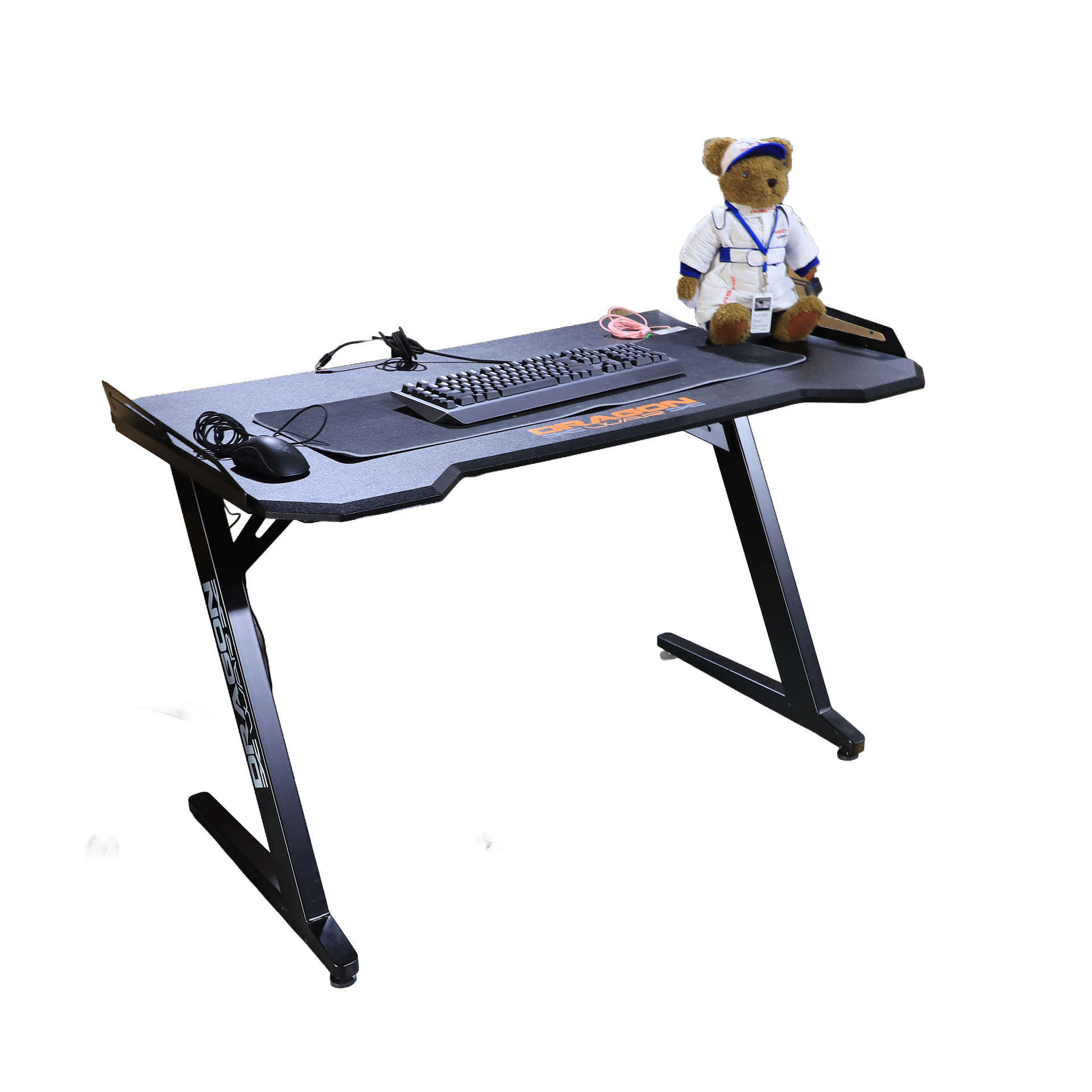 Auction For Gaming Table Dragon War, LED Table + Mechanical Alienware Keyboard AW768 + Razer Mamba Elite + Razer RZ02 LED Mouse Pad