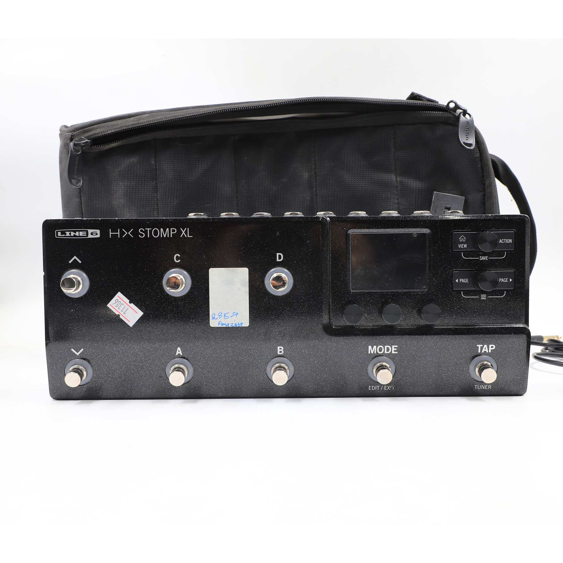 Auction For Line 6 HX Stomp XL Guitar Multi-effects Floor Processor ** Not Tested