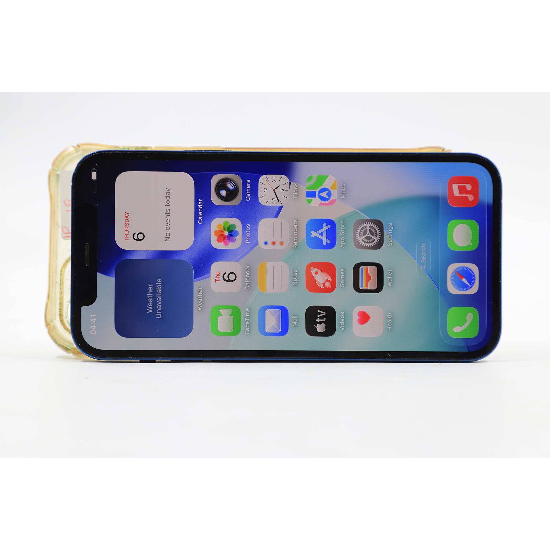 Auction For Apple iPhone 12 128 Gb 2 Sim Open ** Capacity 82%**