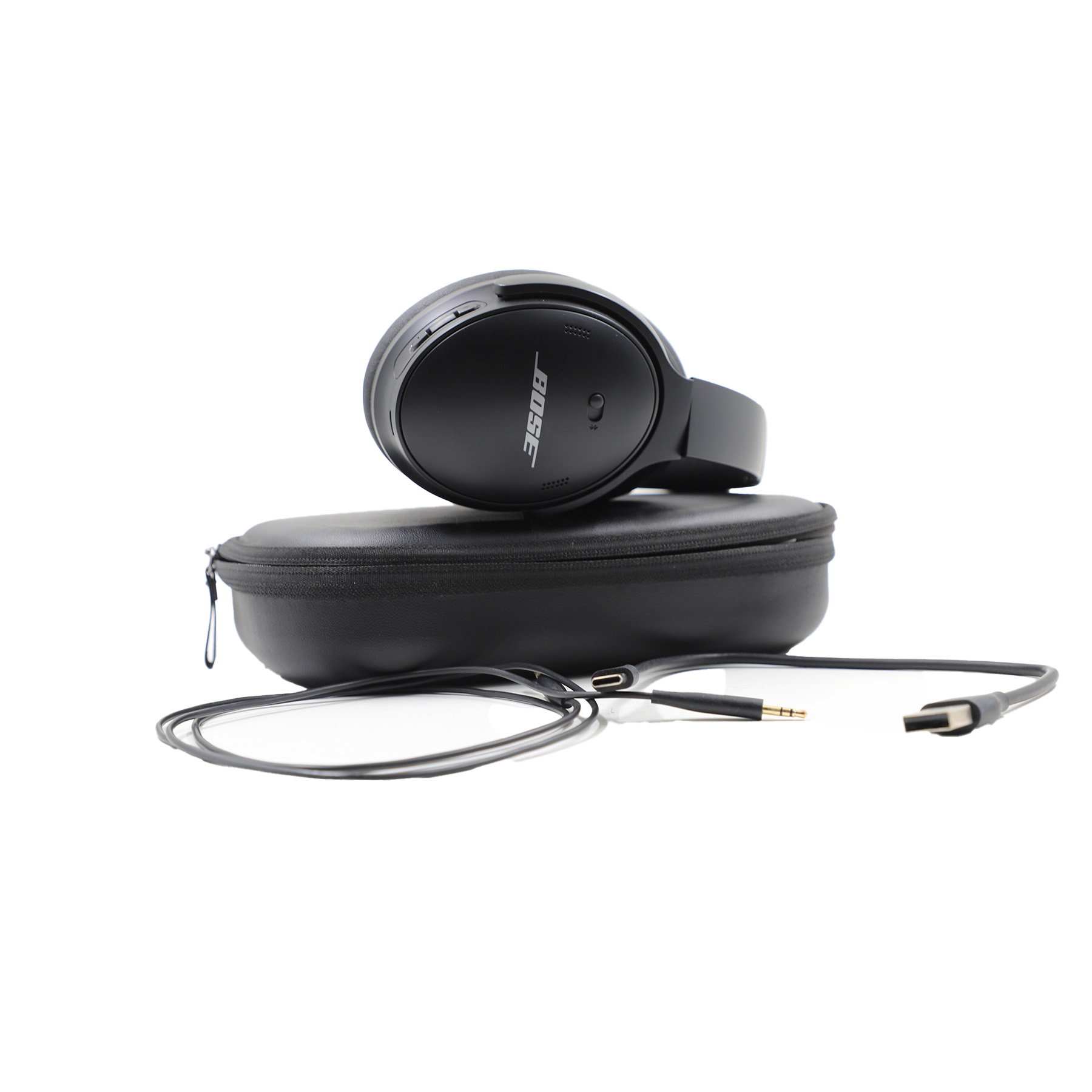 Auction For Bose Quiet Comfort 45 ANC Wireless Headphones Black