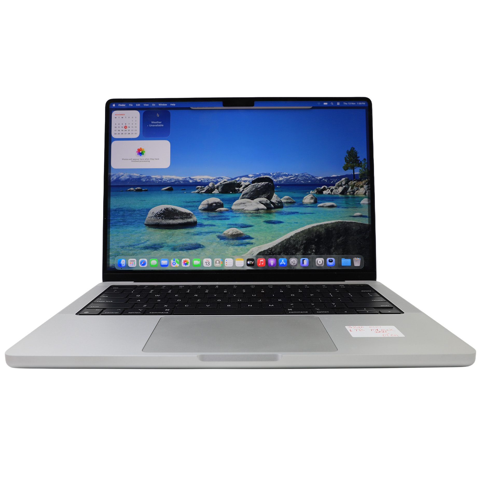 Auction For MacBook Pro 32 Gb Ram 1TB M1 Max 2021, 14-Inch (3024 x1964) Version 26.1, Battery Maximum Capacity  98%