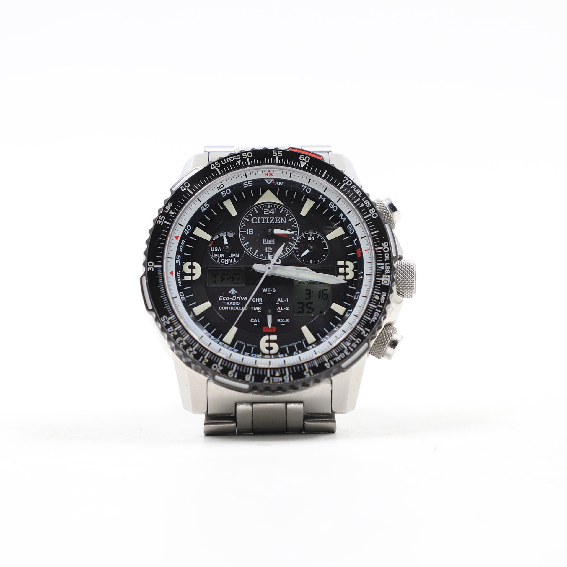 Auction For Citizen Eco Drive Skyhawk u680