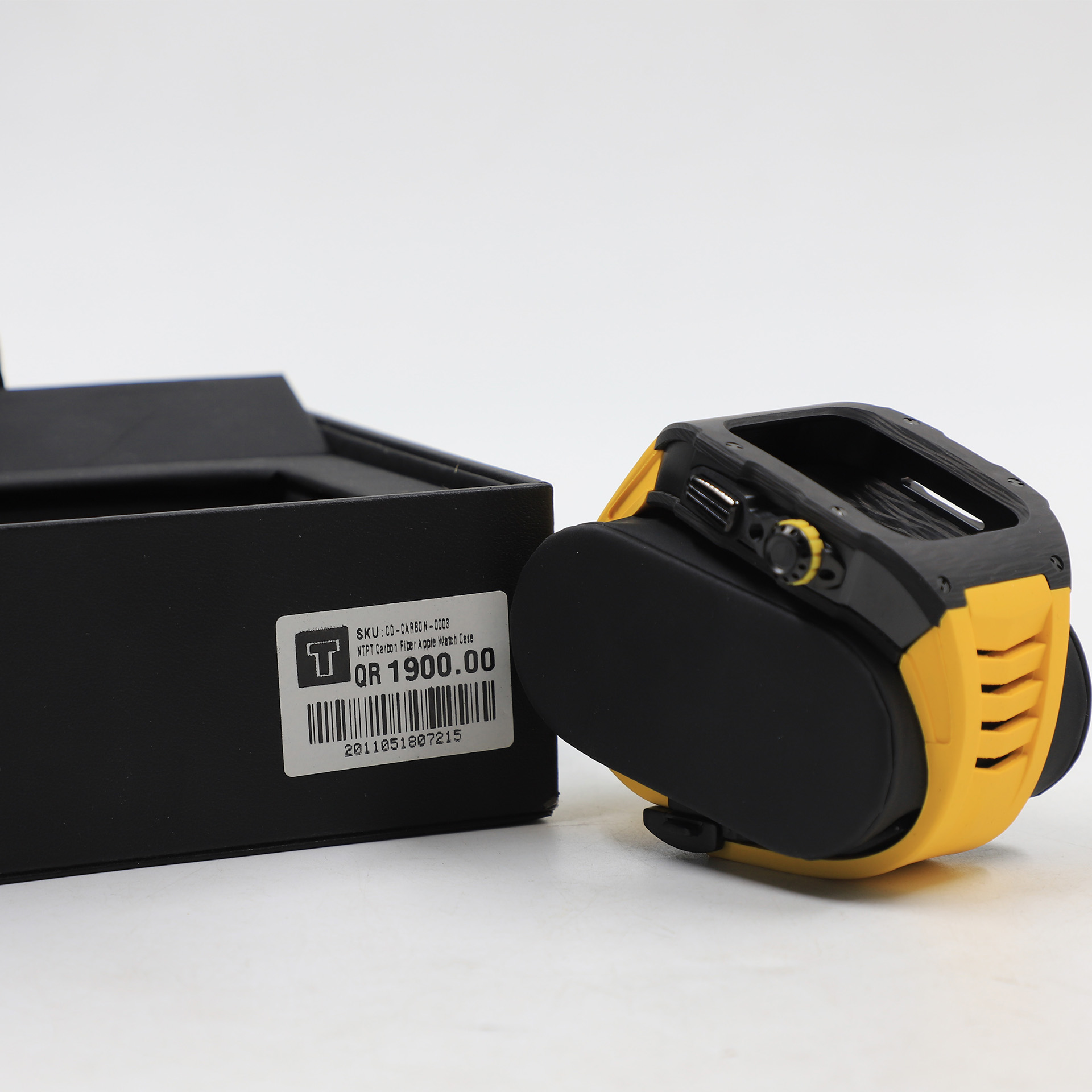 Auction For Carbone Cover Case For Apple Watch Yellow