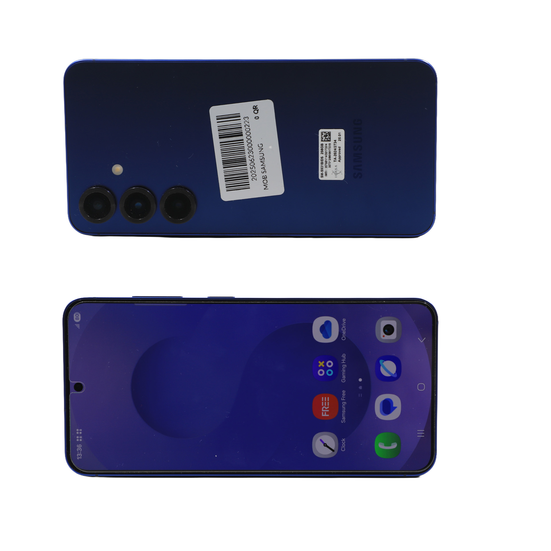 Auction For Samsung S25 256 Gb Blue + Cover