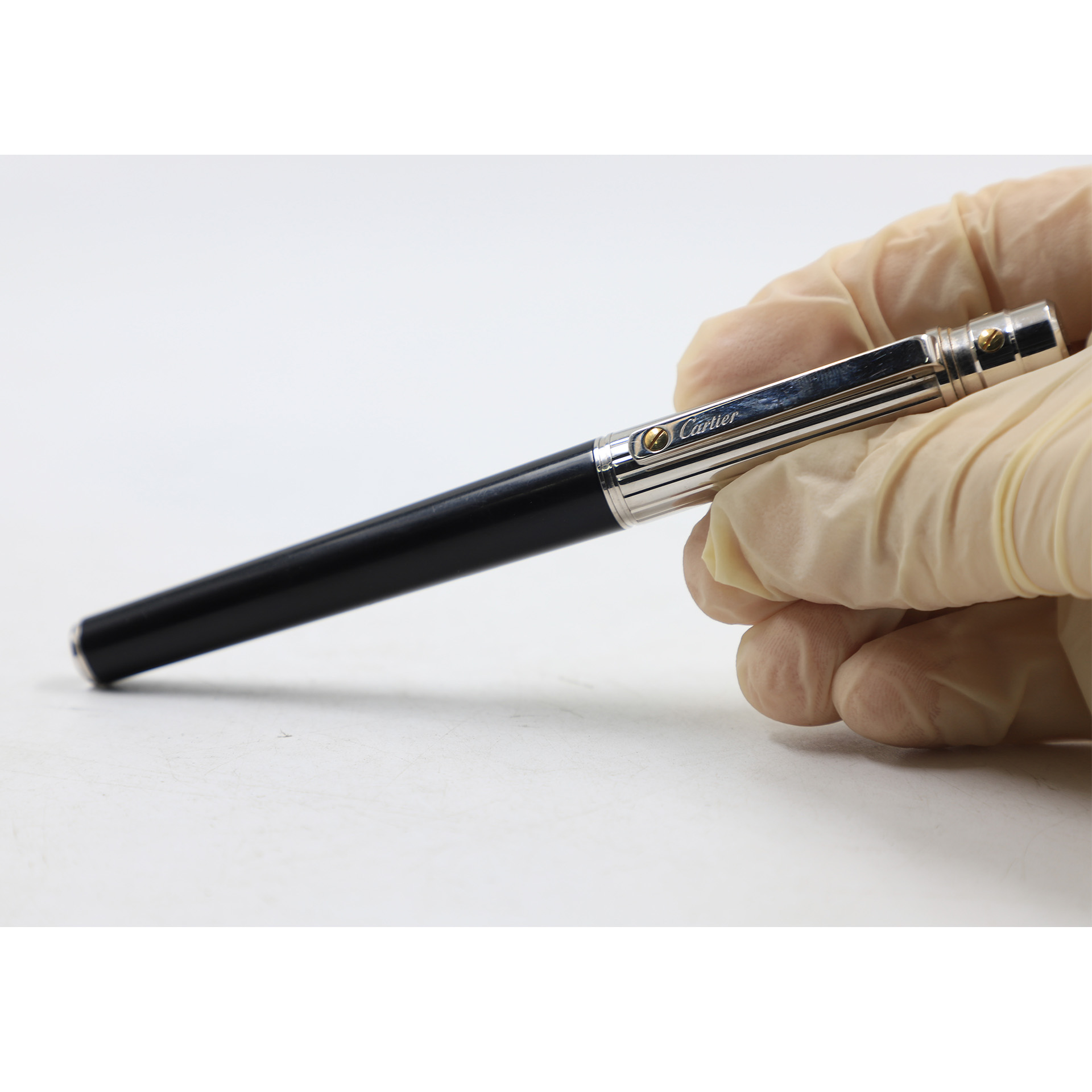 Auction For Santos De Cartier Rollerball Pen Swiss Made Q549258