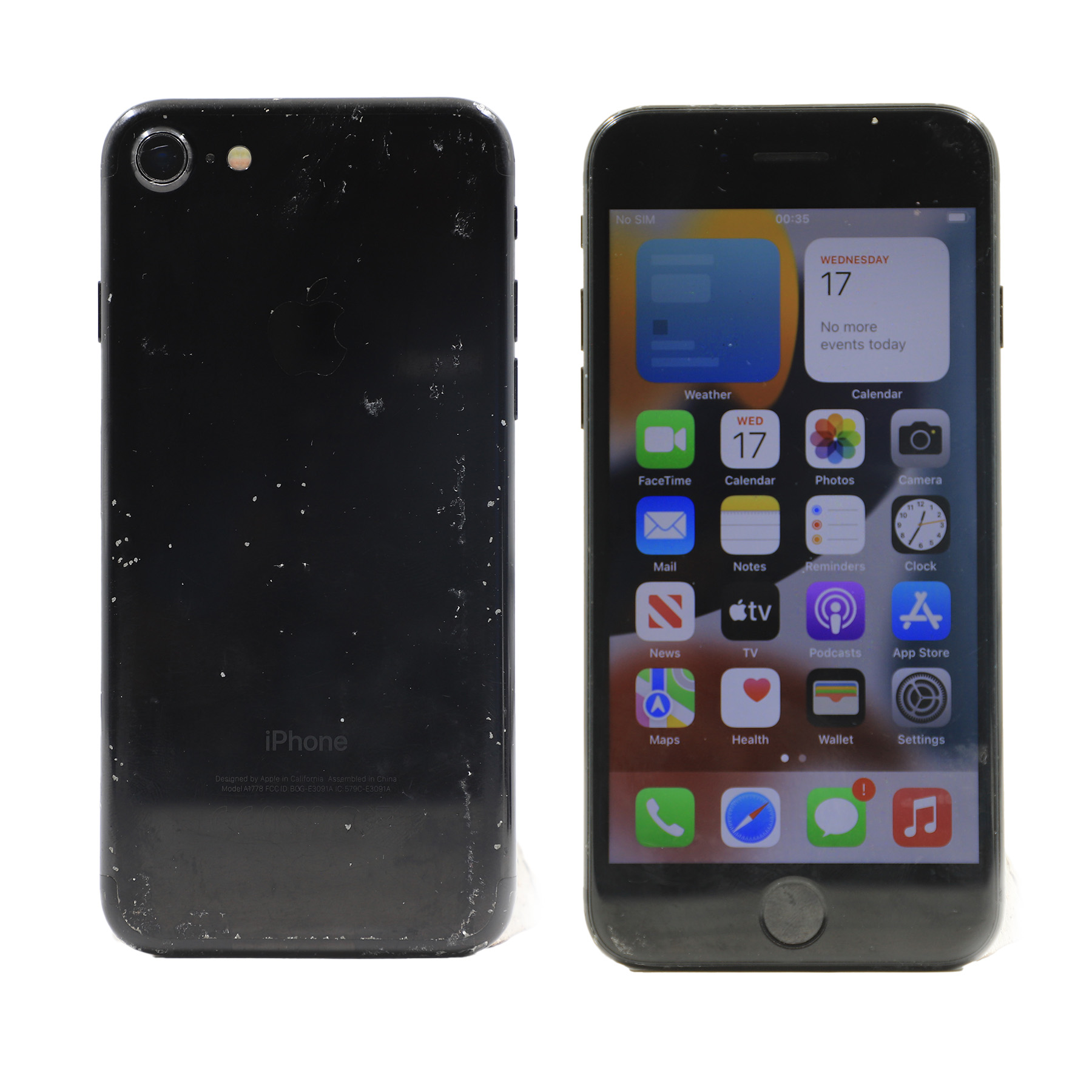 Auction For Apple iPhone 7 256GB Balck ( Battery Health  85% )