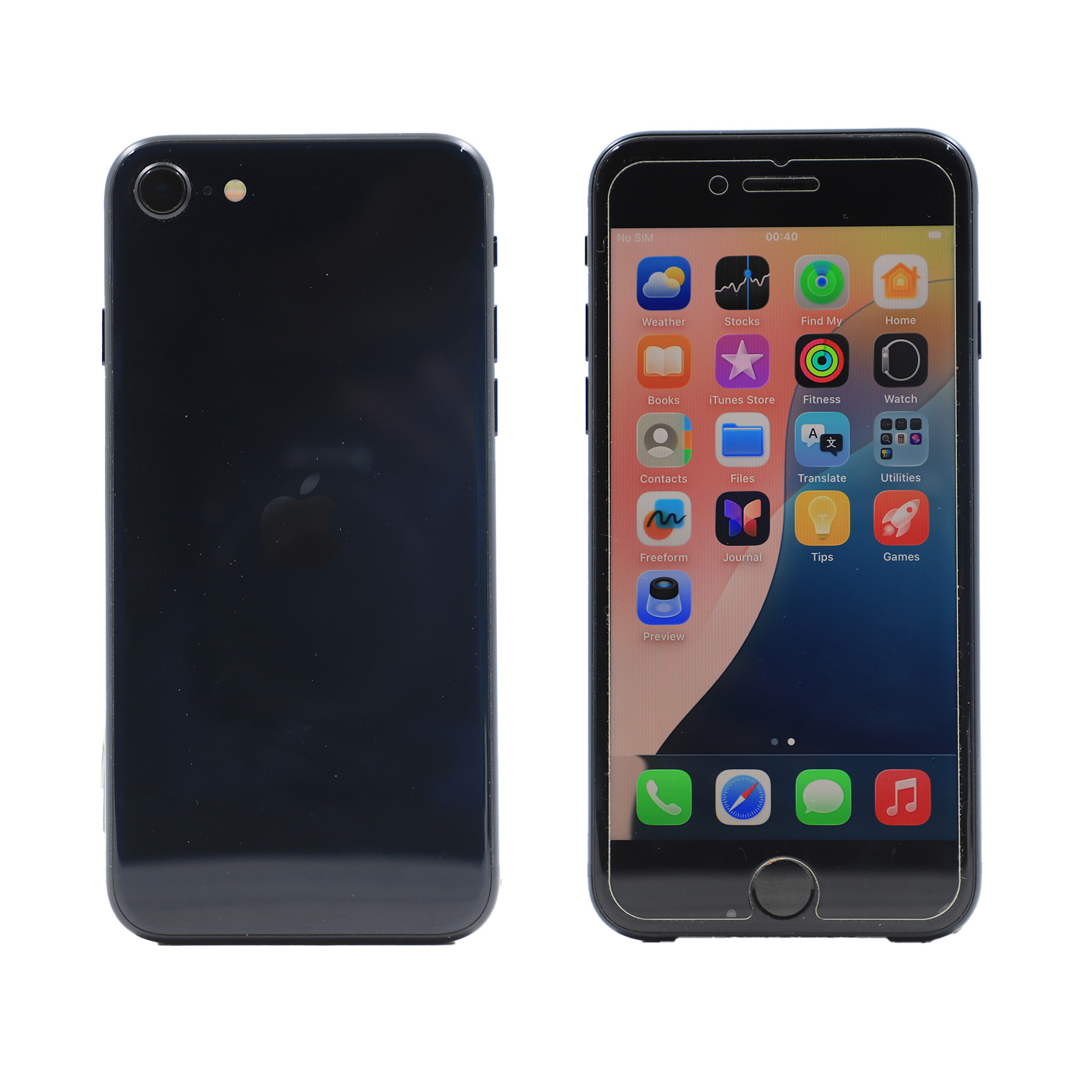 Auction For iPhone SE 2 64GB Black ( Battery Health  100% )