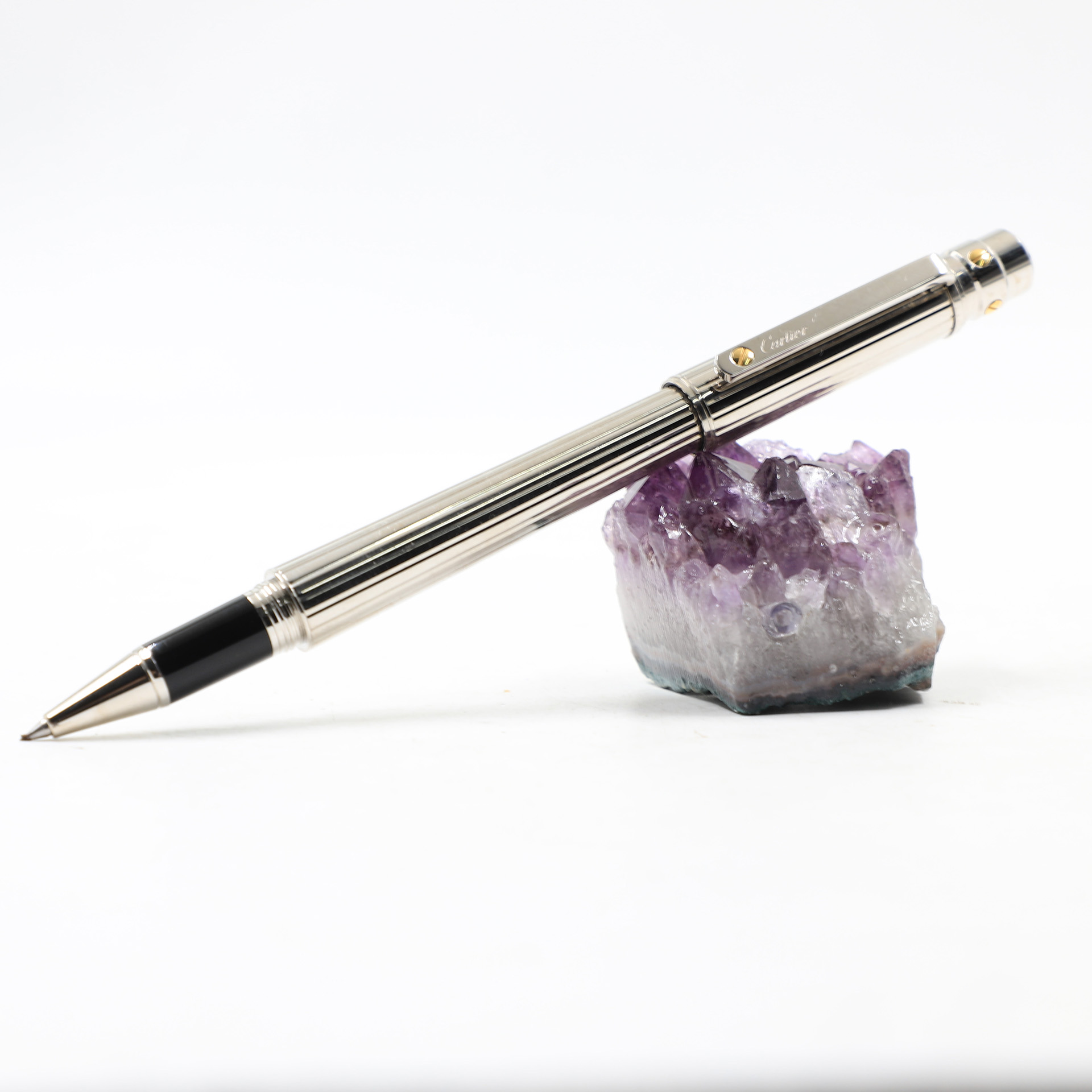 Auction For Santos de Cartier rollerball pen Q528071, Priced  ** 3700 Qar **