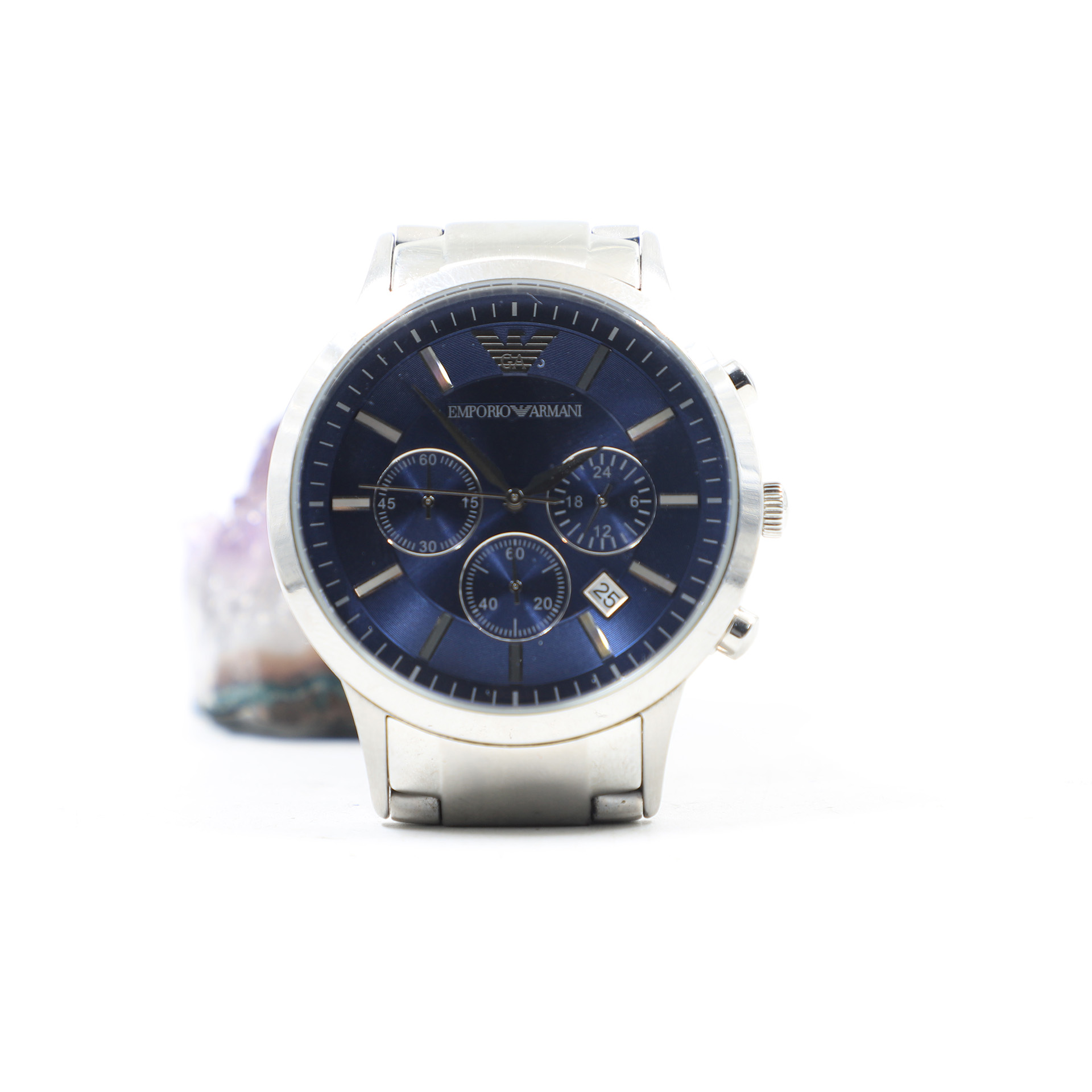 Auction For Emporio Armani AR-2448 Solid Stainless Steel