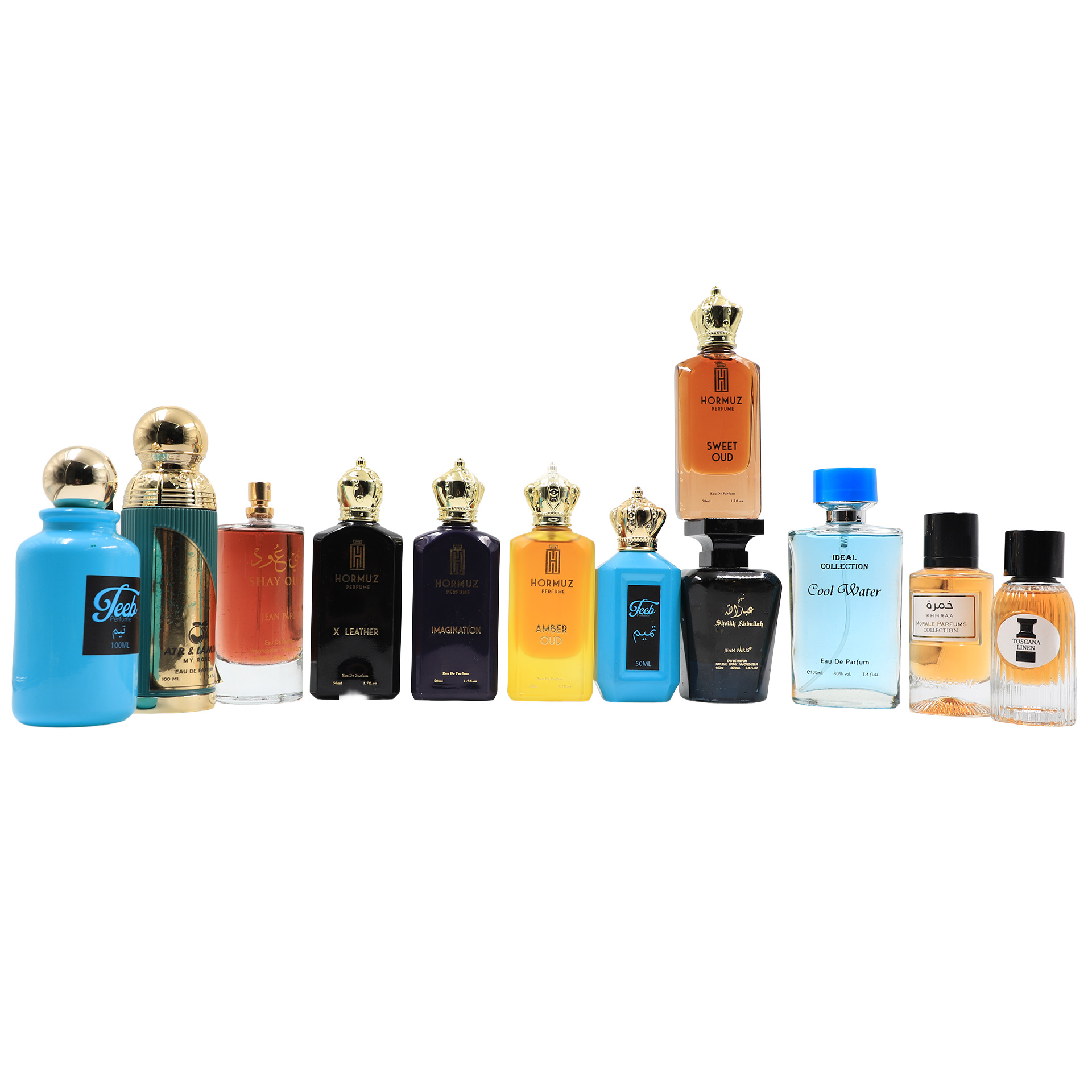 Auction For Mix Of Used Almost Full 12 Fragrences Incense Perfumes And Oud